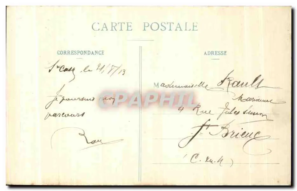 Saint-Cast (C.-du-N.) — Algemene uitzicht van de Strand — J. Rouxel Dinam - Achterkant
