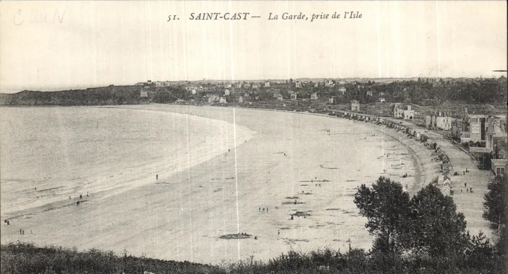 Saint-Cast — A Guarda, tomada da Ilha - Frente