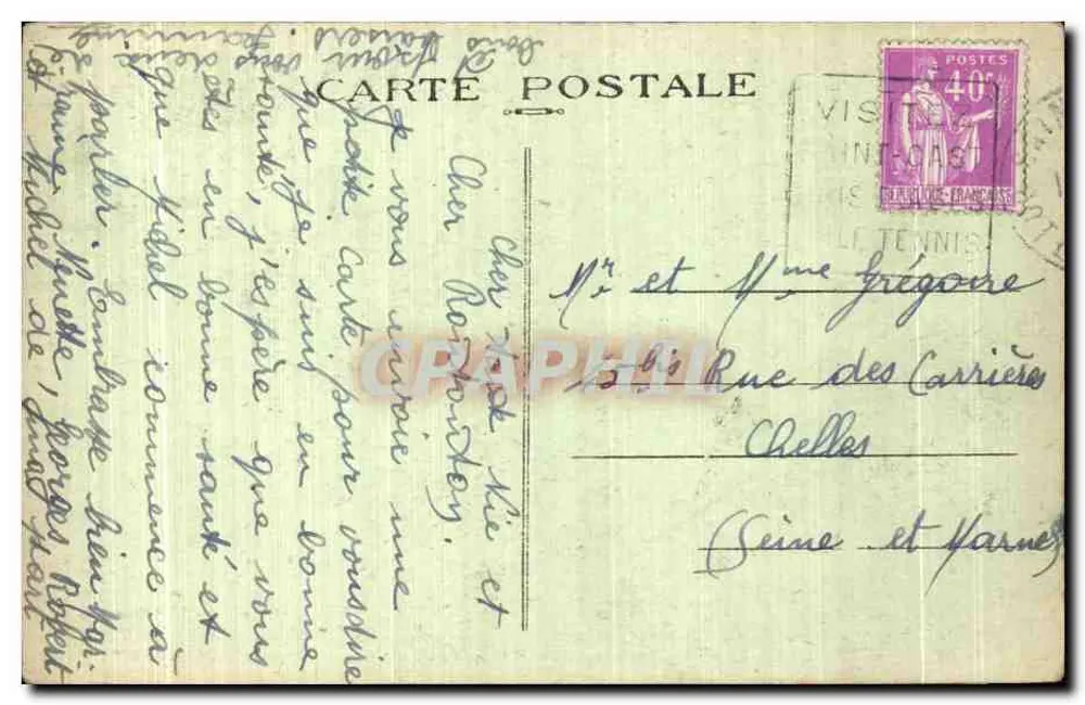 Saint-Cast Matignon — Bucht von la Fresnaye - Pointe Saint Germain — Cali. E. Hamonia - St-Brecus - Rückseite