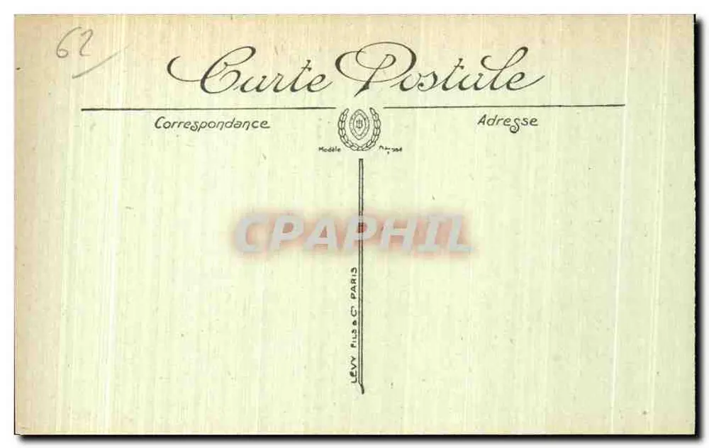 Arras — Place de la Gare und Rue Gambetta — LL. Nr. 113 - Rückseite