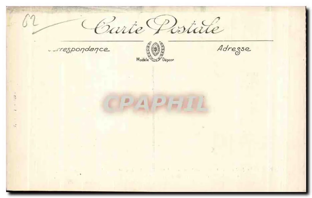 Arras — Erste Auswirkungen des Bombardements — Die Pariser Lebensmittelgeschäft, eine der ersten getroffenen — Viee Paris n° 577 - Rückseite
