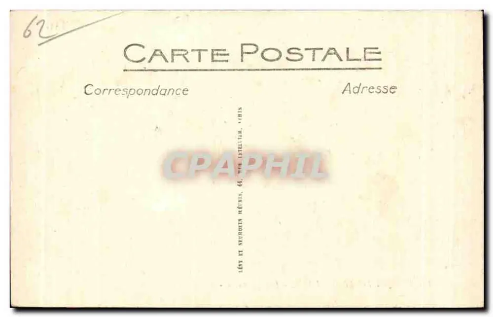 Le Touquet-Paris-Plage — Die Villas — LL. - Rückseite