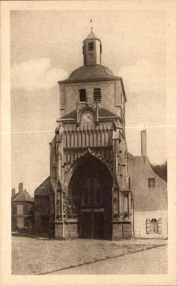 Montreuil-sur-Mer — Die Kirche Saint-Saulve — Edit. Gobert-Flaault - Vorderseite