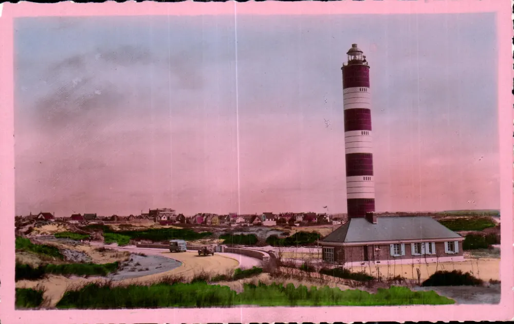 Berck-Plage — O Farol — Editor Fauchois, n°62 - Frente
