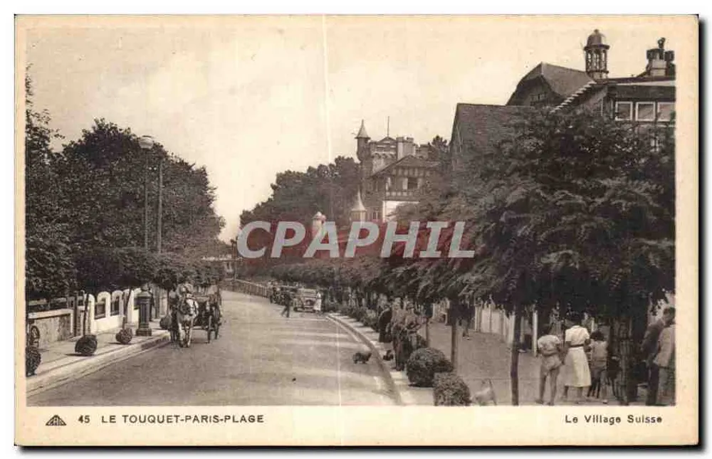 Le Touquet-Paris-Plage — Das Schweizer Dorf - Vorderseite