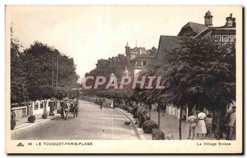 Le Touquet-Paris-Plage — Das Schweizer Dorf - Vorderseite