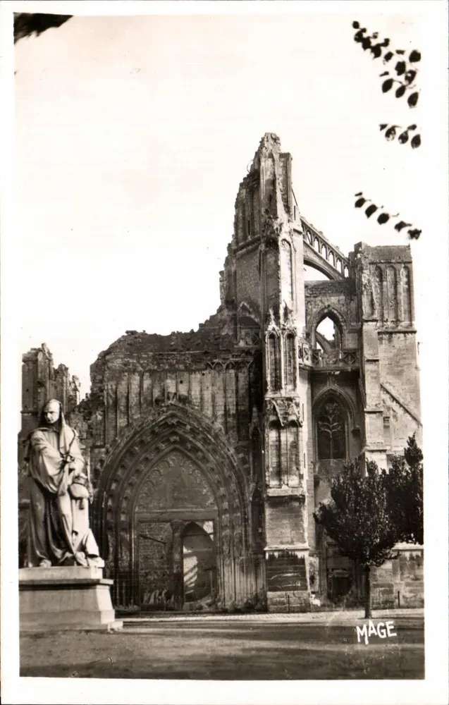 Ruinen der Saint-Bertin-Turm — Saint-Omer (Pas-de-Calais) — G. RFANT, Paris - Vorderseite