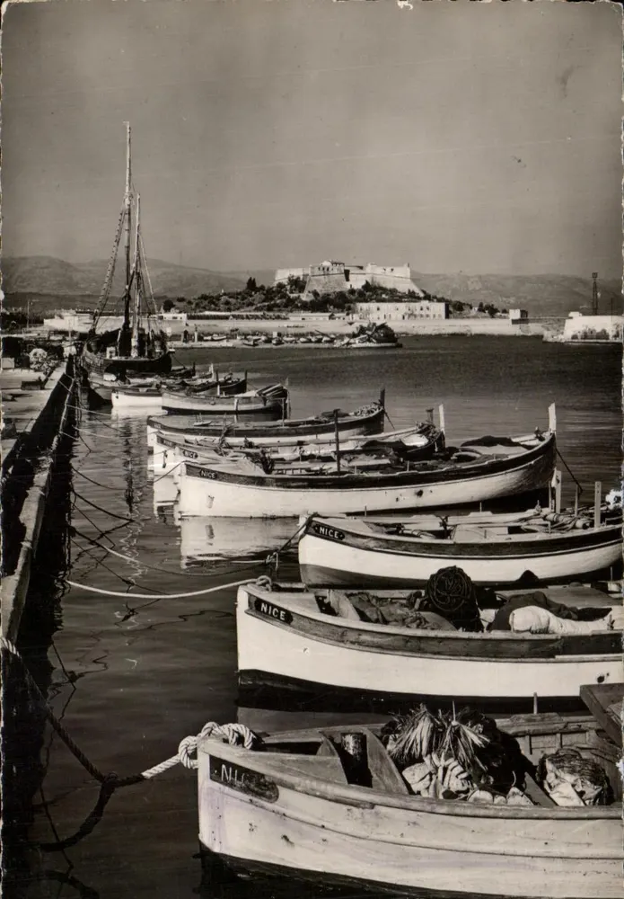 Hafen von Nice — Fort Carré — Editions « Wilco » - Vorderseite