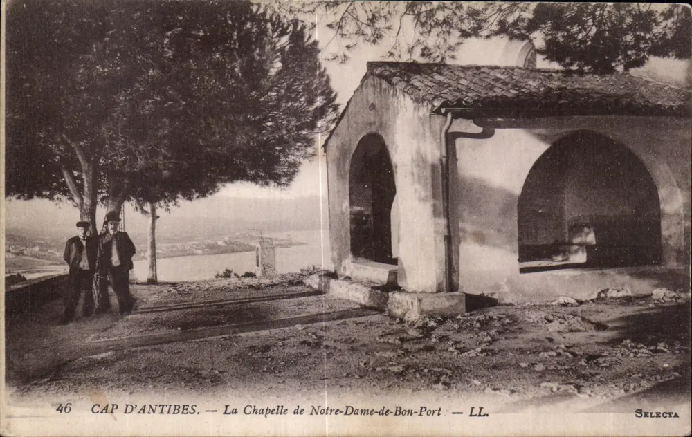 CAP D'ANTIBES — Die Kapelle Notre-Dame-de-Bon-Port — Selecta - Vorderseite