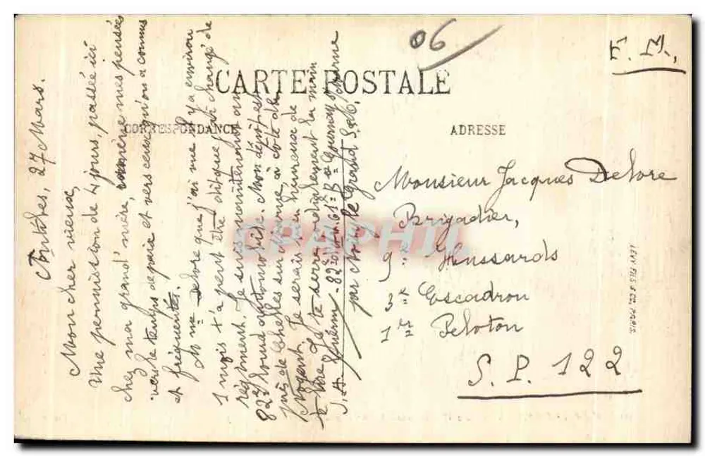 CAP D'ANTIBES — Die Kapelle Notre-Dame-de-Bon-Port — Selecta - Rückseite