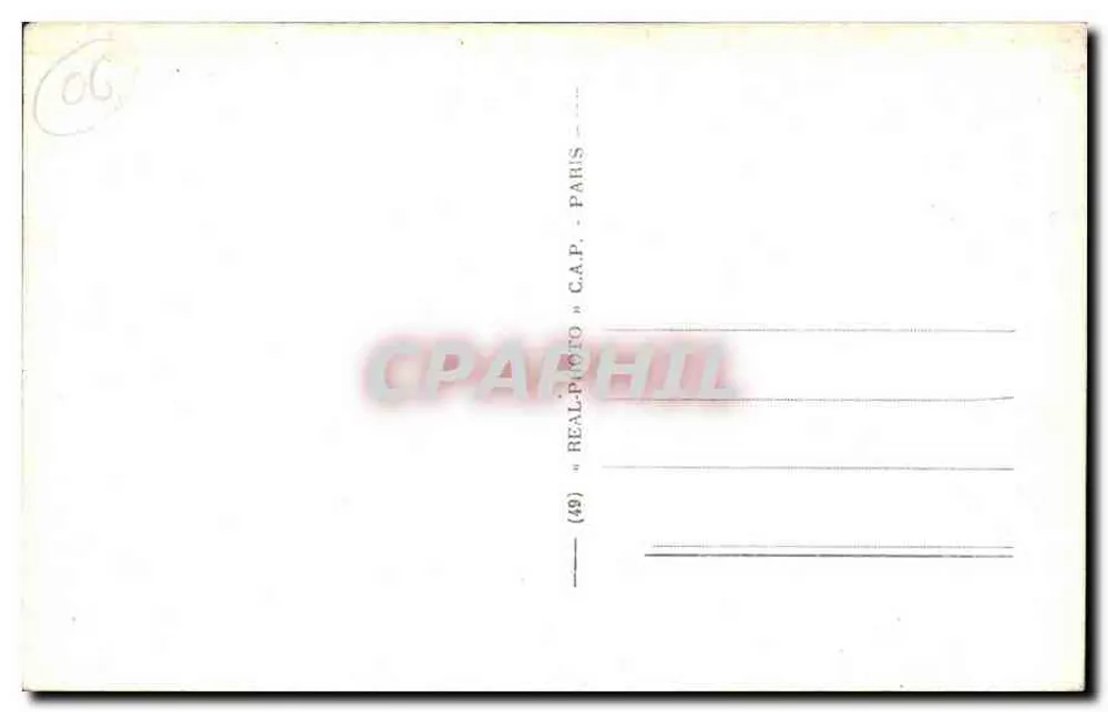 Antibes — Le Fort Carré y las Casernes — B.E.F. - Reverso