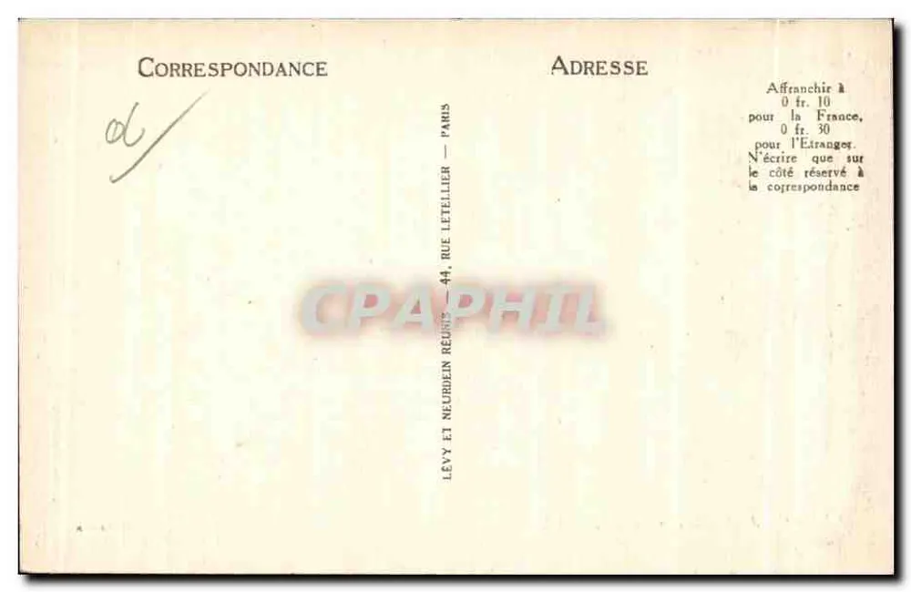 Antibes - Le Port - LL — Selecta, n° 104 - Verso