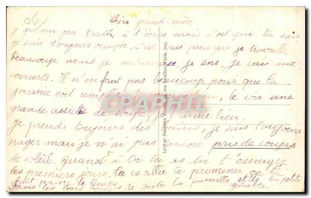 Antibes — Fort Carré und die Kasernen — ADIA, n° 11136 - Rückseite