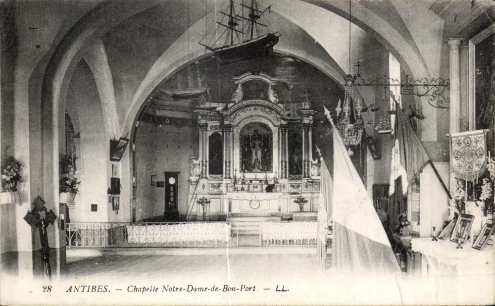 Antibes — Kapelle Notre-Dame-de-Bon-Port — LL. n°28 - Vorderseite