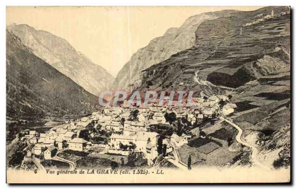 La Grave (alt. 1.525) — Vista geral — LL - Frente