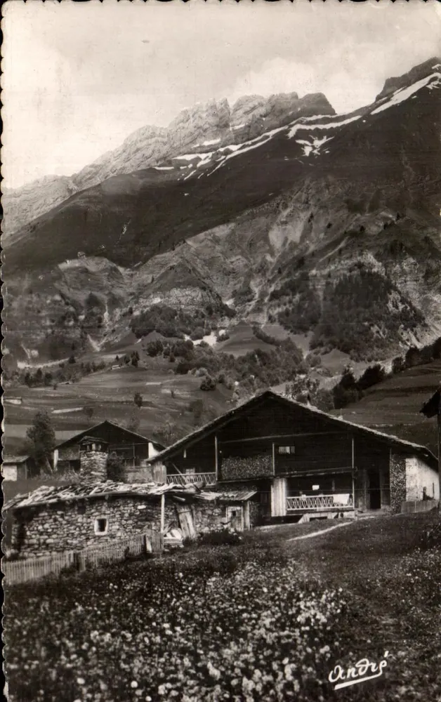 Bäuerliche Höhenlande — Alpinlandschaften — Französische Editions - Vorderseite