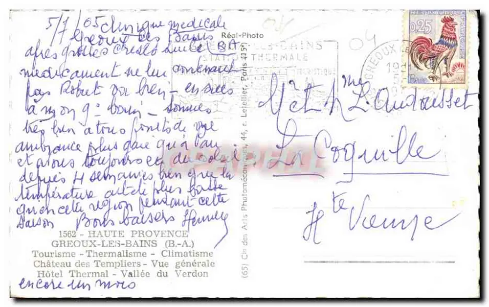 Gréoux-les-Bains — vista generale — Réal-Photo - Verso