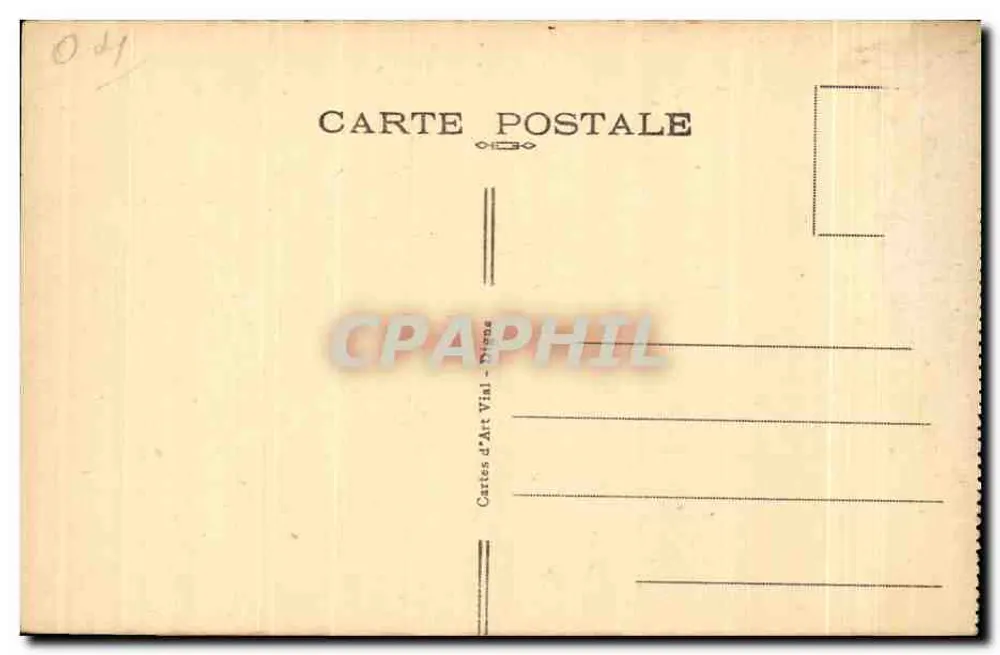 Digne e o Massif dos Três-Bispados — Estrada das Alpes de Nice a Digne — Jma - Verso