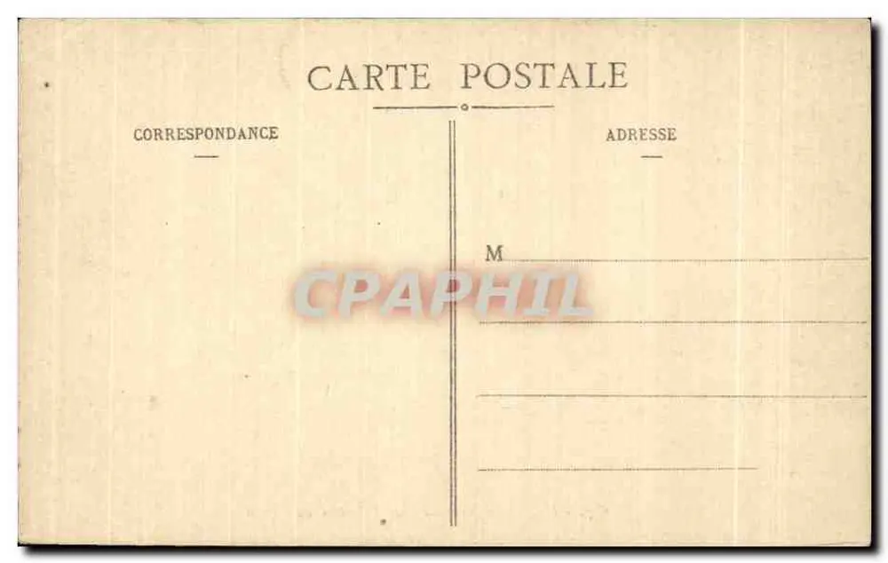 Vichy — Bäumerei am Eingang zum Casino — Nr. 617 - Rückseite