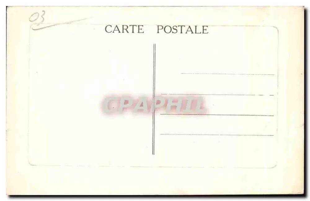 Vichy — Allée Centrale des Nouveaux Parcs — Edit. L. O. n° 114 - Verso