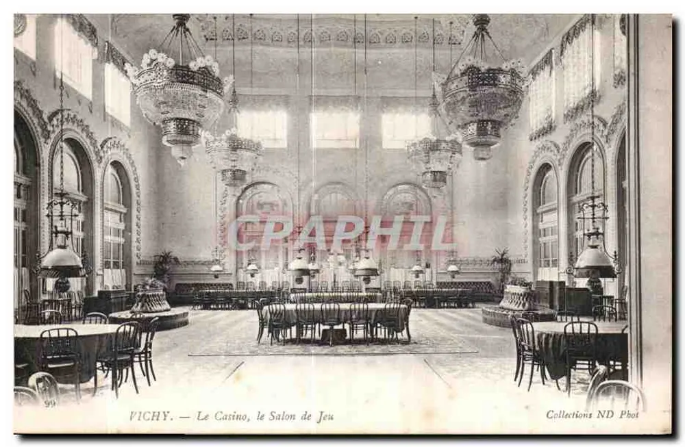 Vichy — Das Casino, der Spielraum — ND Phot Sammlung - Vorderseite