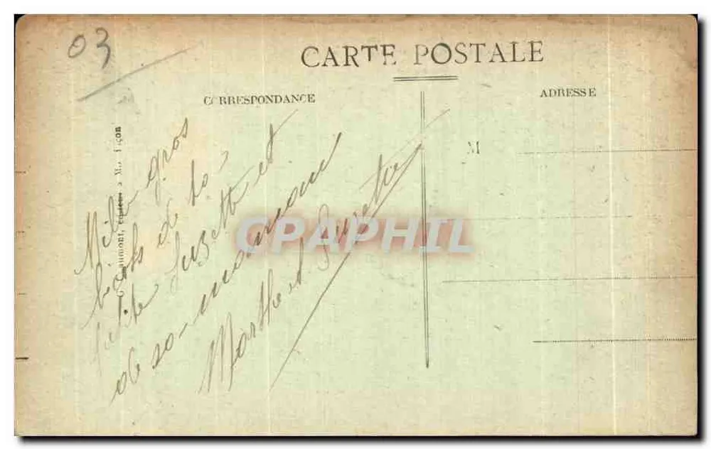 Néris-les-Bains — Estabelecimento Termal — 245, Néris-les-Bains - Verso