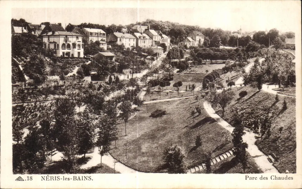 Néris-les-Bains — Parque das Chaudes - Frente