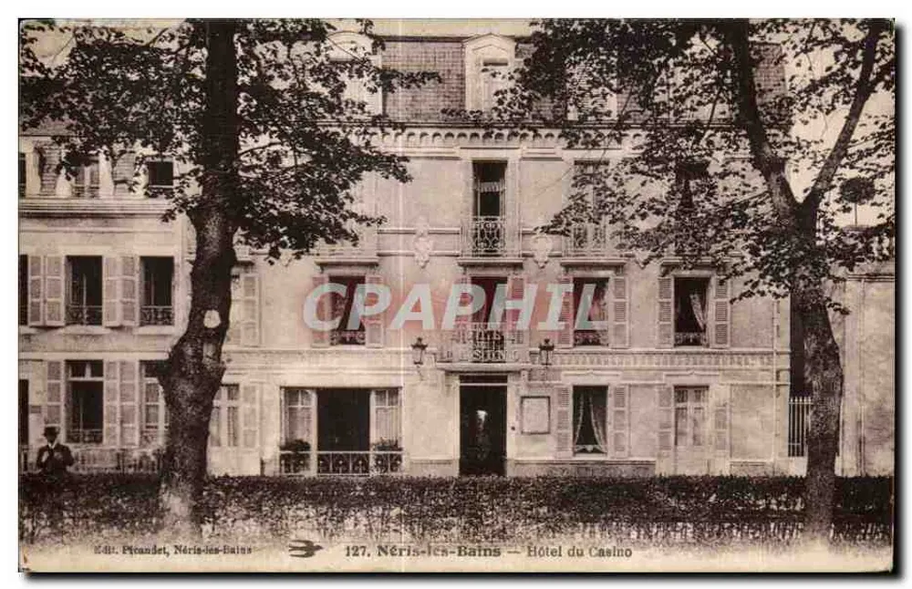 Néris-les-Bains — Hotel du Casino — Verlag Piconzdet, Néris-les-Bains, n°127 - Vorderseite