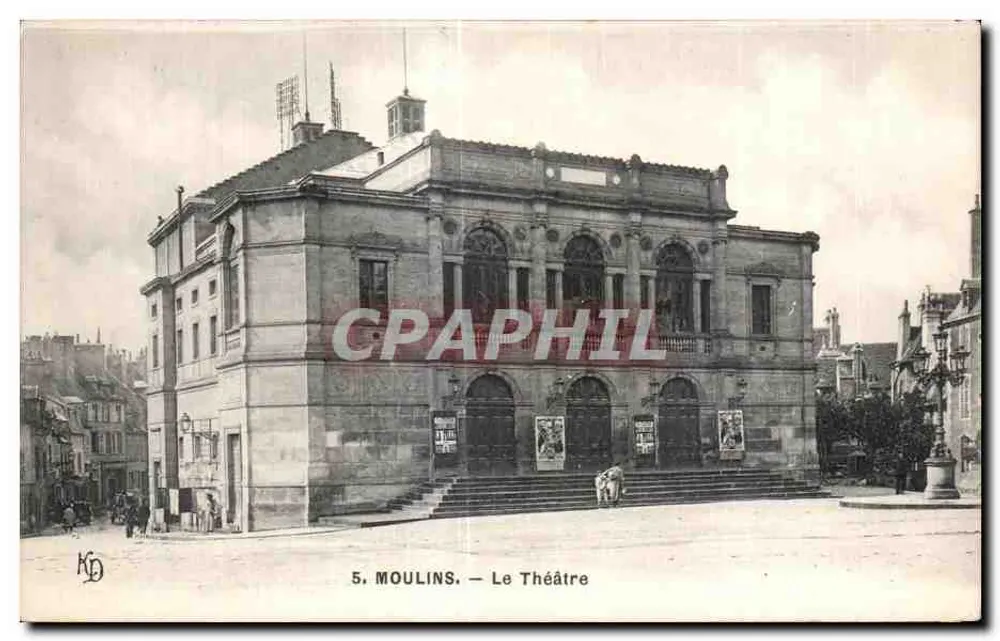 Moulins — O Teatro — Editor KD, n°5 - Frente