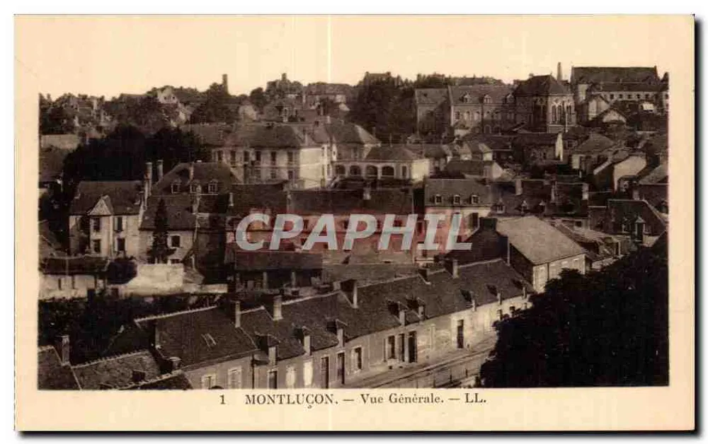 Montluçon — Vista Geral — LL. - Frente