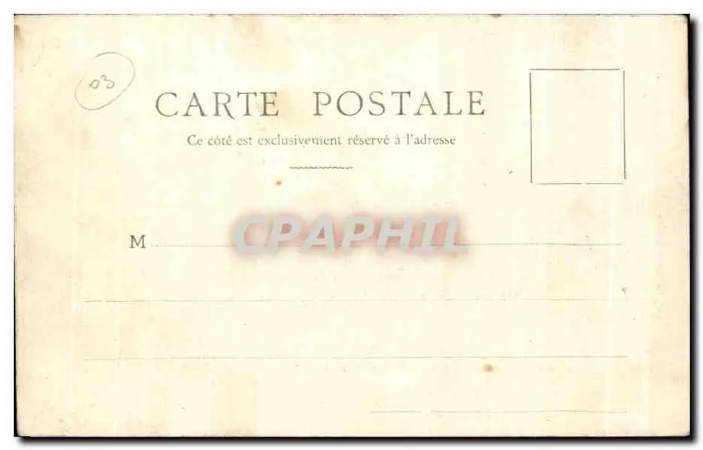 Montluçon — Velho Castelo (século XIV) — J. Prou e Béguin, editores - Verso