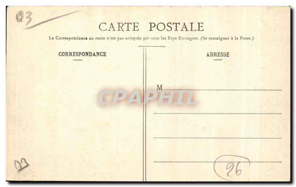 Bourbon-l'Archambault — Vista central — editor não identificado - Verso