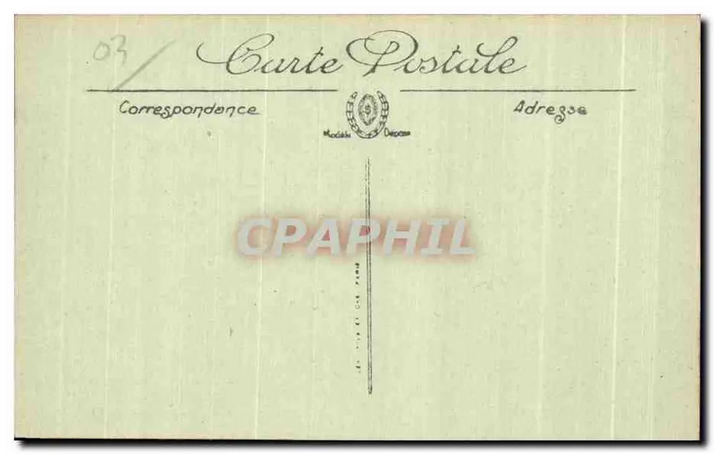 Bourbon-l'Archambault — La Tour Quiquengrogne und die Ruinen des Schlosses — LL. - Rückseite