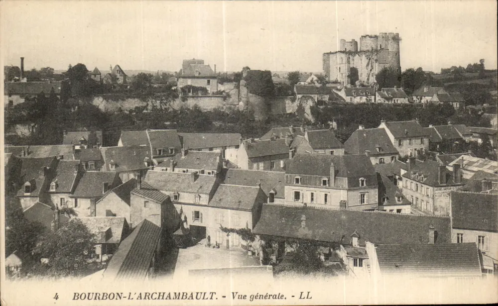 Bourbon-l'Archambault — Vista geral — LL - Frente