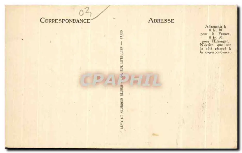 Bourbon-l'Archambault — Vista geral — LL - Verso