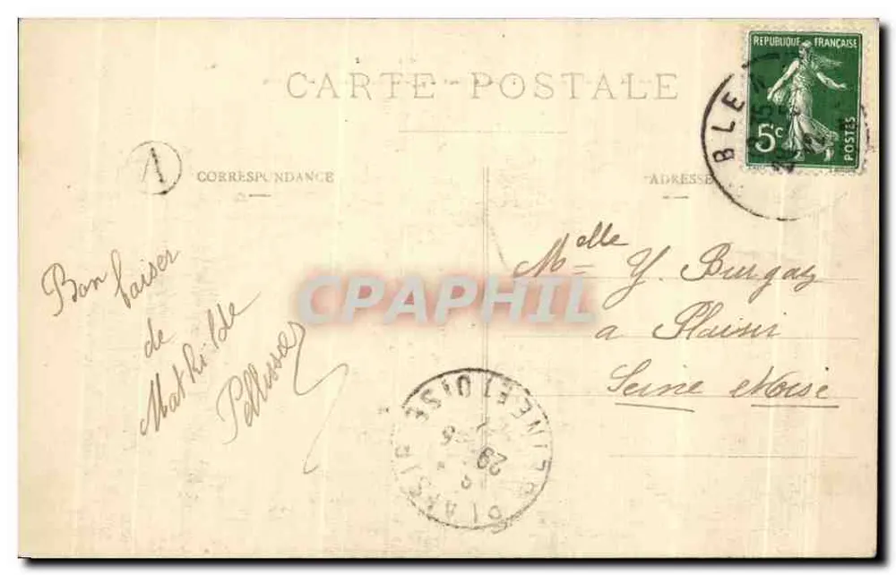 Longpont (Aisne) — Fortified Gate of the Abbey — publ. Longpont (Aisne) - Rückseite
