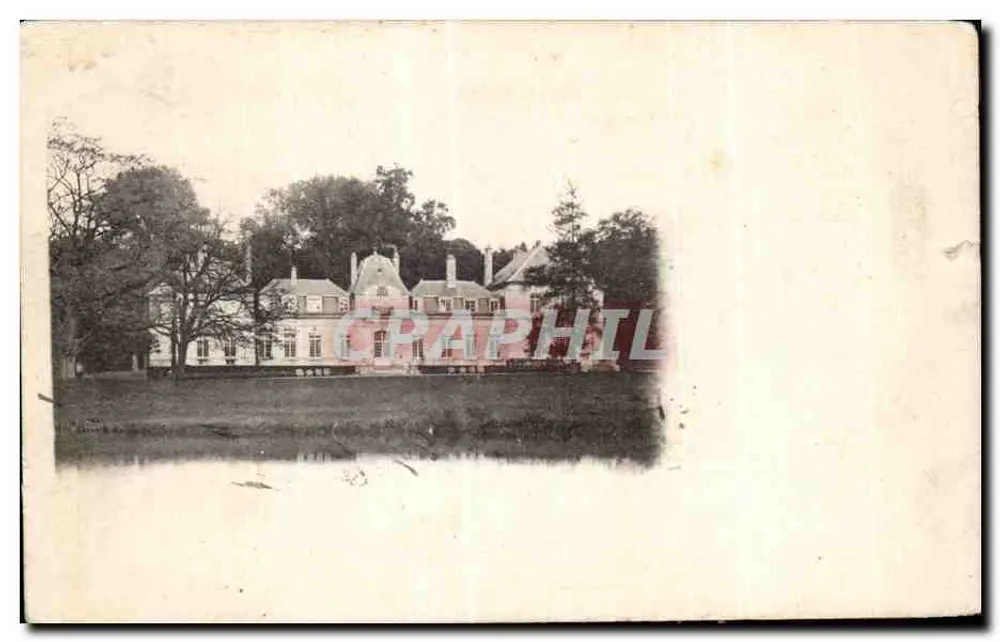 Château de Montes — vue panoramique — éditeur inconnu - Recto