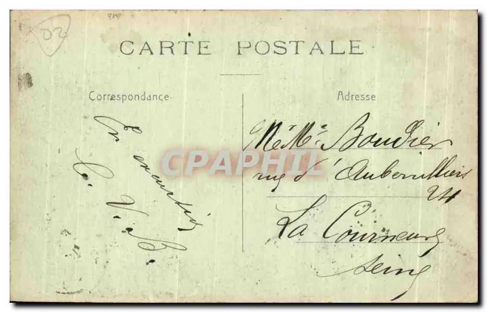 Coucy-le-Château — Vista interna do Castelo — Editor não identificado - Verso