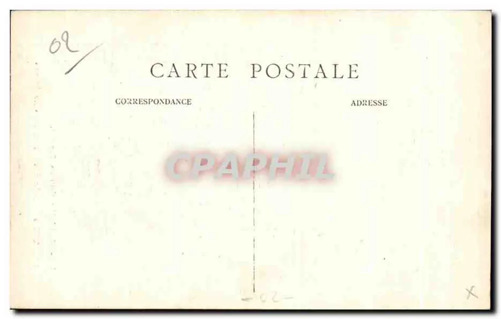 Villers-Cotterêts - Fontaine « La Diane » — Verlag Risse, n°13 - Rückseite