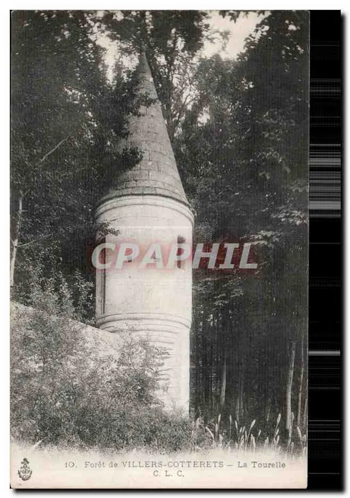 Wald von VILLERS-COTTERETS — La Tourelle — C.L.C. — n°10 - Vorderseite