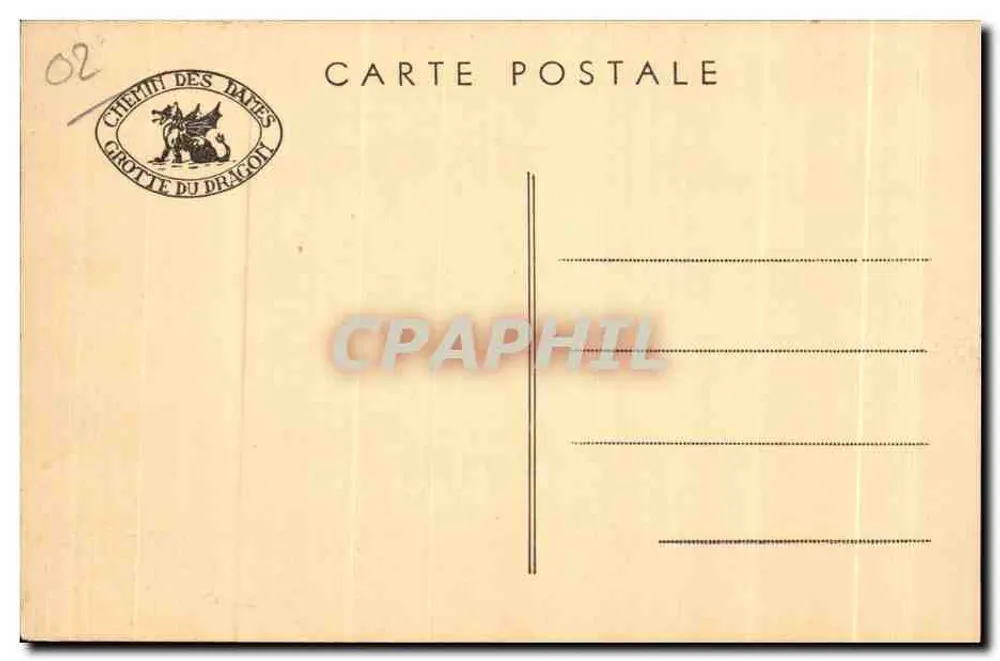 Rota das DAMES — Campo de Explosão — Combier Imp. Macon - Verso