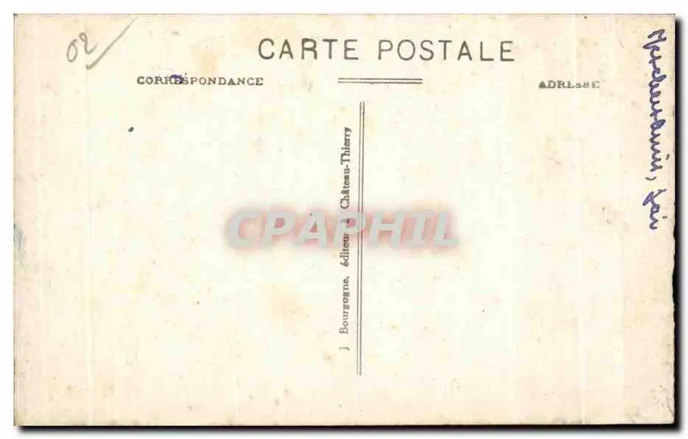 Soissons (Aisne) — Die Ufer der Aisne — Edit. J.-B. - Rückseite
