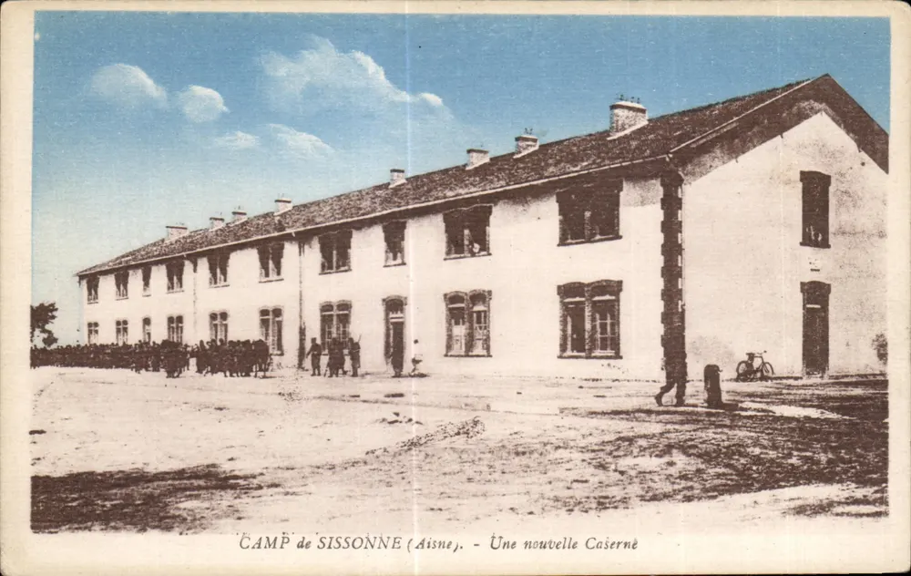 Camp de Sissonne (Aisne) — Eine neue Kaserne — Pottelain-Gonx, Verlag - Vorderseite