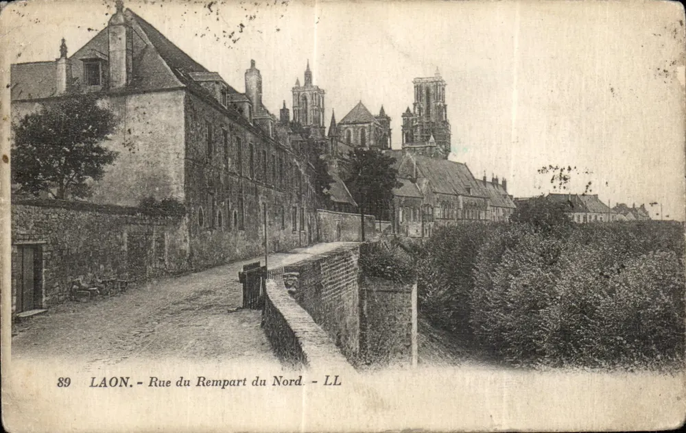 Laon - Rue du Rempart du Nord — LL, n°89 - Frente