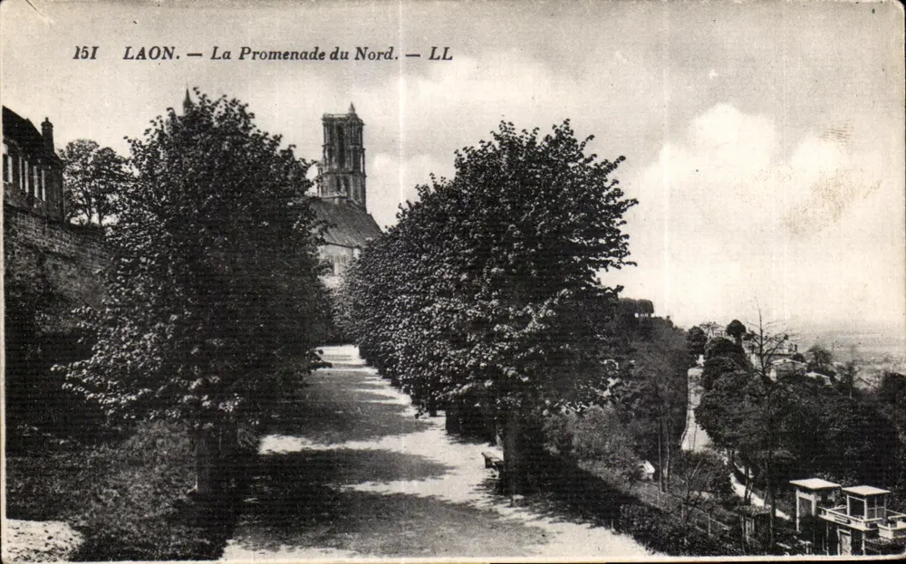 Laon — A Promenade do Norte — LL - Frente