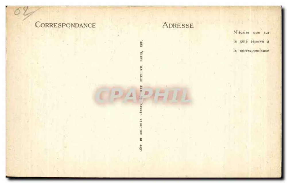 Laon — A Promenade do Norte — LL - Verso