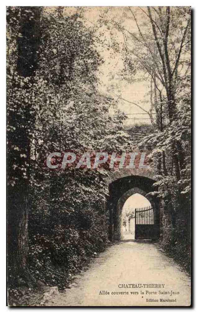 Château-Thierry — Überdachte Allee in Richtung Porte Saint-Jean — Händler-Edition - Vorderseite