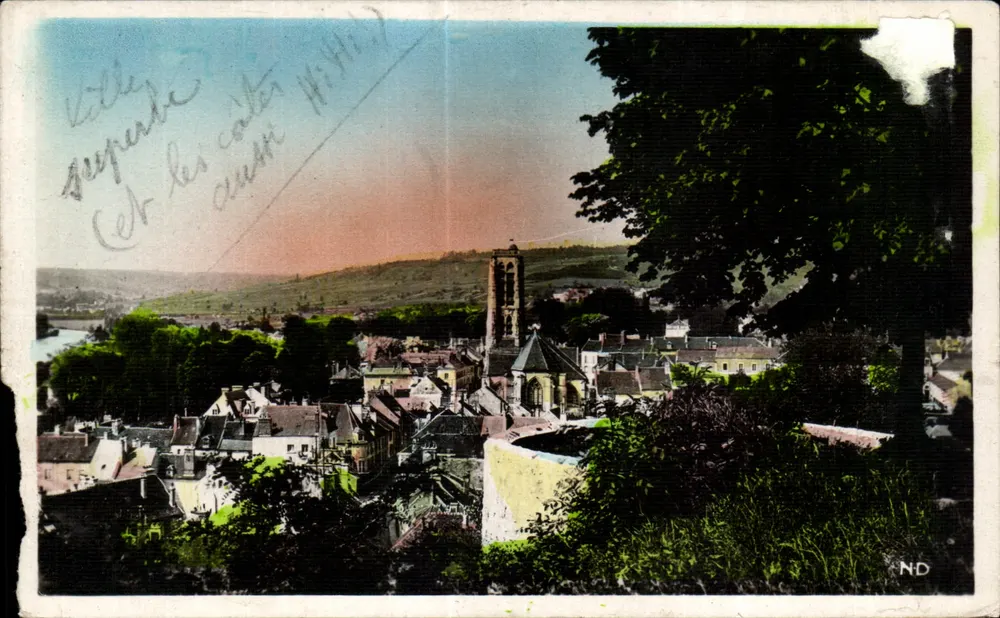Château-Thierry — vue prise du château — éditeur ND - Frente