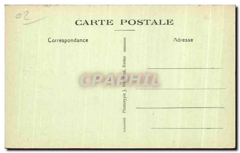 Berry-au-Bac — Die Ufer der Aisne — Verlag Martin, Berry-au-Bac - Rückseite