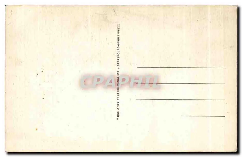 Sathonay-Camp (Ain) — Der Manöverplatz — Verlag: Arts Photographiques de Strasbourg - Rückseite